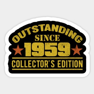 Outstanding Since 1959 Sticker